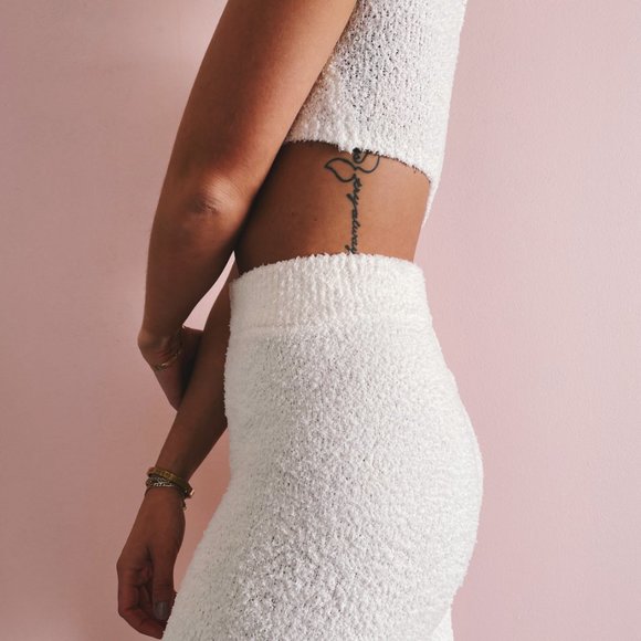 WHITE MATCHING SET - Picture 2 of 2